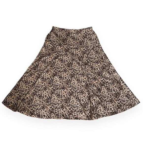 NWT Status by Chenault Leopard Print Midi Skirt Size S - Picture 2 of 10